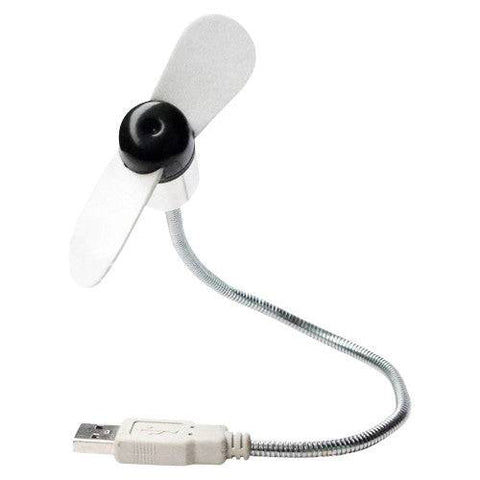 Nack Nax Portable USB Mini Cooling Fan - Black - YesWellness.com