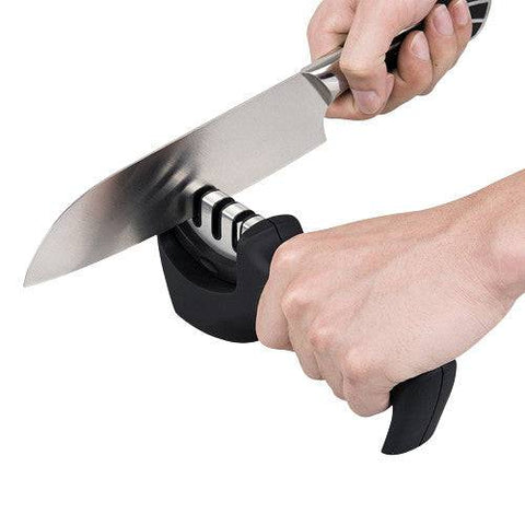 Nack Nax Stainless Steel Knife Sharpener - YesWellness.com