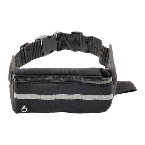 Nack Nax Waterproof Running Waist Pouch With Adjustable Strap for Men and Women  - Black - YesWellness.com