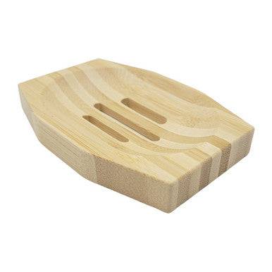 NackNax Bamboo Wooden Soap Holder for Bathroom - YesWellness.com