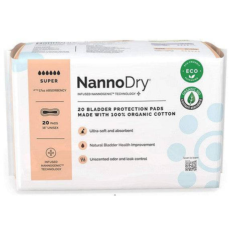 NannoCare NannoDry Bladder Protection Pads - YesWellness.com