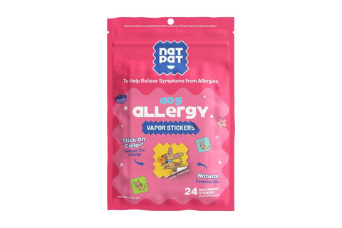 The Natrual Patch Dog Allergy Relief Vapor 24 Stickers