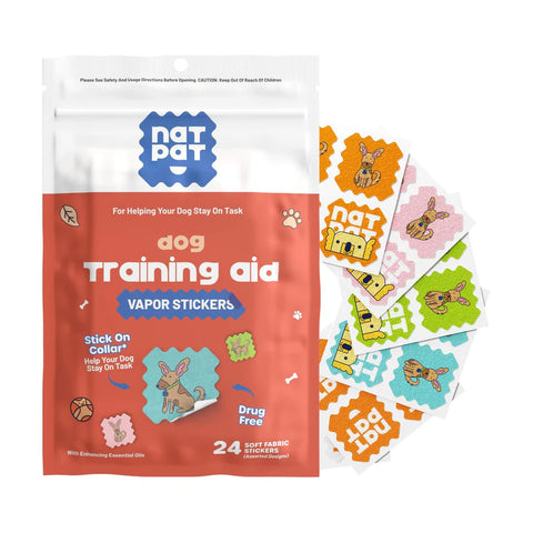 The Natural Patch Dog Training Aid 24 Stickers