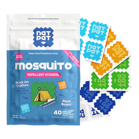 The Natural Patch Mosquito Repellent For Adults 40 Patches