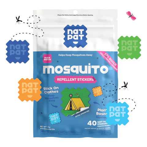The Natural Patch Mosquito Repellent For Adults 40 Patches