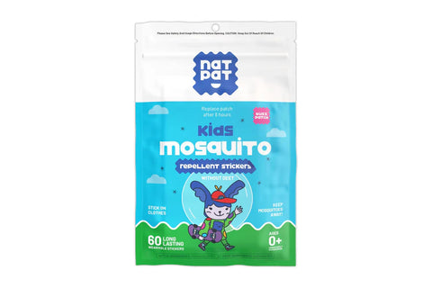 The Natural Patch Kids Mosquito Repellant 60 Stickers