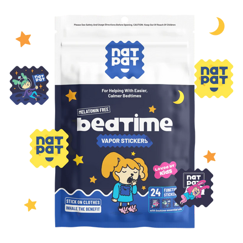 The Natural Patch Bedtime For Kids 24 Stickers