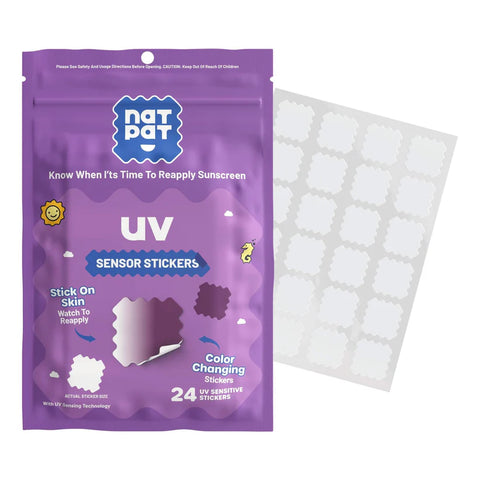The Natural Patch Co. UV Sensor 24 Stickers