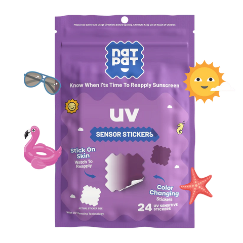 The Natural Patch Co. UV Sensor 24 Stickers