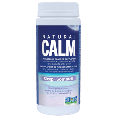 Expires April 2026 Clearance Natural Calm Sleep Mixed Berry Flavour 113g