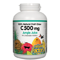 Natural Factors 100% Natural Fruit Chew C 500mg Jungle Juice Chewable Wafers - YesWellness.com