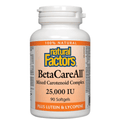 Natural Factors BetaCareAll 25,000 IU - YesWellness.com