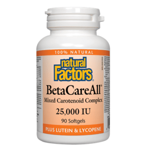 Natural Factors BetaCareAll 25,000 IU - YesWellness.com