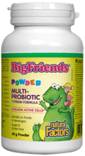 Expires June 2026 Clearance Natural Factors Big Friends Multiprobiotic Powder 60 Grams