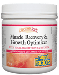Natural Factors CurcuminRich Muscle Recovery and Growth Optimizer 156g - YesWellness.com
