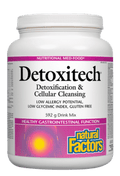 Natural Factors Detoxitech Detoxification and Cellular Cleansing 592g - YesWellness.com