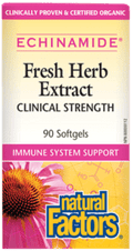 Natural Factors Echinamide Fresh Herb Extract Clinical Strength 90 Softgels - YesWellness.com