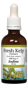 Natural Factors Fresh Kelp Extract Liquid 50 ml - YesWellness.com