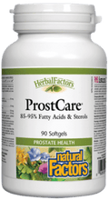 Natural Factors HerbalFactors ProstCare Softgels - 90 soft gels - YesWellness.com