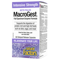 Natural Factors Keto Paleo MacroGest Intensive Strength - Full Spectrum Enzyme Formula 60 Delayed Release Capsules - YesWellness.com