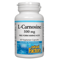 Natural Factors L-Carnosine 500mg - 60 Veg Capsules - YesWellness.com
