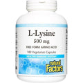 Natural Factors L-Lysine 500mg - YesWellness.com