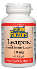 Natural Factors Lycopene 10mgSoftgels - 60 soft gels - YesWellness.com