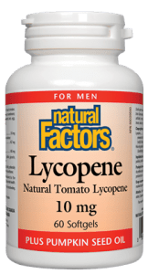 Natural Factors Lycopene 10mgSoftgels - 60 soft gels - YesWellness.com