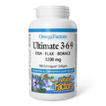 Natural Factors OmegaFactors Ultimate 3-6-9 1200mg - YesWellness.com