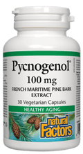 Natural Factors Pycnogenol 100mg Vegetarian Capsules - 30 veg capsules - YesWellness.com