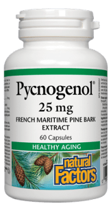 Natural Factors Pycnogenol 25mg Capsules - 60 capsules - YesWellness.com