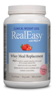 Natural Factors RealEasy with PGX Whey Meal Replacement - YesWellness.com
