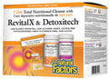 Expires January 2026 Clearance Natural Factors RevitalX and Detoxitech - Seven Day Total Nutritional Cleansing Program Kit