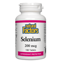 Natural Factors Selenium 200 mcg Tablets - YesWellness.com