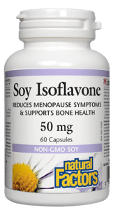 Natural Factors Soy Isoflavone 50mg Capsules - 60 Capsules - YesWellness.com
