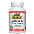 Natural Factors Vitamin C Calcium Ascorbate 1000mg - YesWellness.com