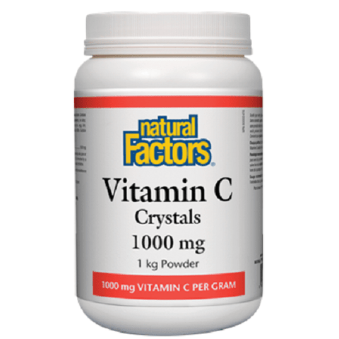 Natural Factors Vitamin C Crystals 1000mg - YesWellness.com
