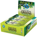 Expires April 2026 Clearance Natural Factors Whole Earth and Sea Organic Vegan Greens Protein Bars 75g x 12 Bars