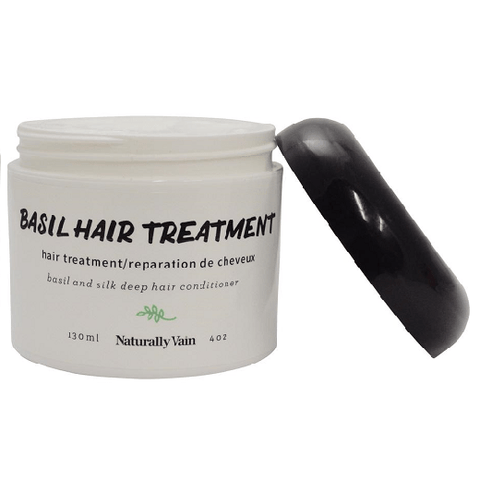 Naturally Vain Basil Hair Treatment 130 ml - YesWellness.com
