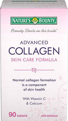 Nature's Bounty Advanced Collagen Skin Care Formula 90 tablets - YesWellness.com