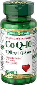 Nature's Bounty Maximum Strength CoQ10 400 mg - 30 soft gels - YesWellness.com