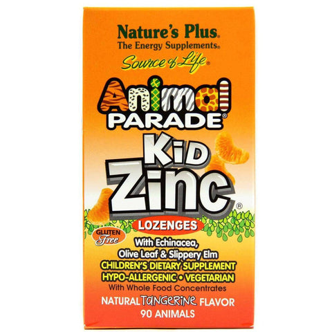 Nature's Plus Animal Parade Kidzinc Lozenges 90 ct - YesWellness.com