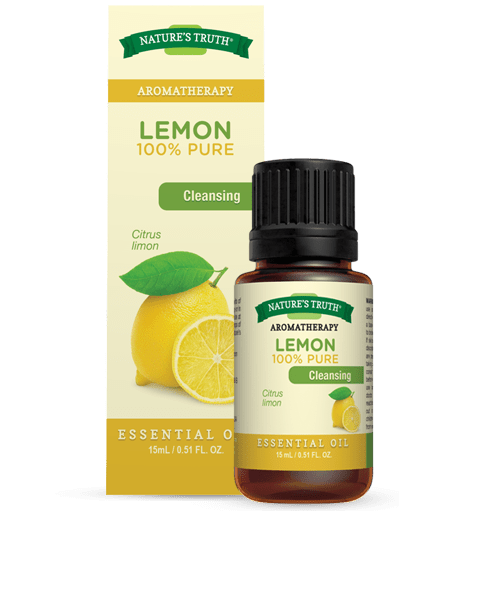 Nature's Truth Aromatherapy Pure Lemon Oil Cleansing 15ml - YesWellness.com