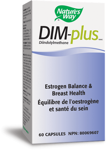 Expires June 2026 Clearance Nature's Way DIM-plus Diindolylmethane - Estrogen balance & breast health 60 Capsules