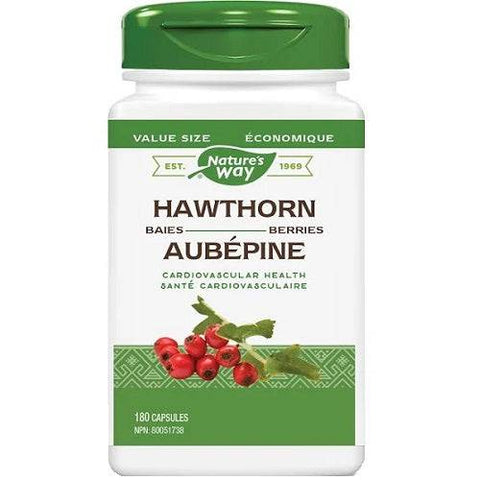 Nature's Way Hawthorn Berries 180 capsules - YesWellness.com