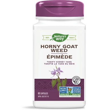 Nature's Way Horny Goat Weed - Tonify Kidney Yang 60 Capsules - YesWellness.com