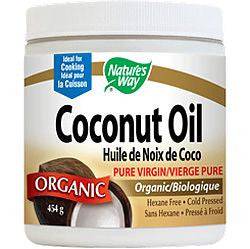 Nature's Way Organic Coconut Oil Pure Virgin 453g - YesWellness.com
