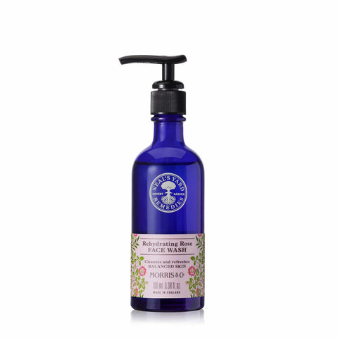 Expires June 2026 Clearance Neal's Yard Remedies Rose Facial Wash Normal & Sensitive Skin 100mL