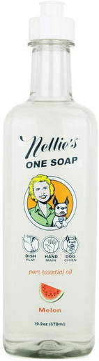 Nellie's All Natural One Soap Melon 570mL - YesWellness.com