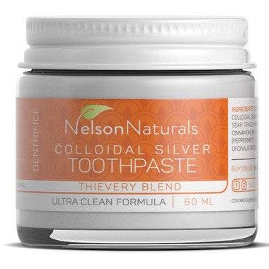 Nelson Naturals Colloidal Silver Toothpaste - YesWellness.com
